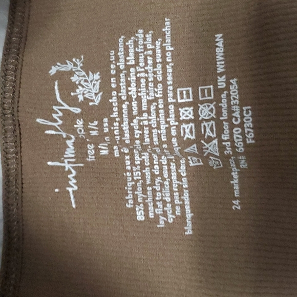 Free People Candy Seamless Bra Sand - Picture 11 of 14